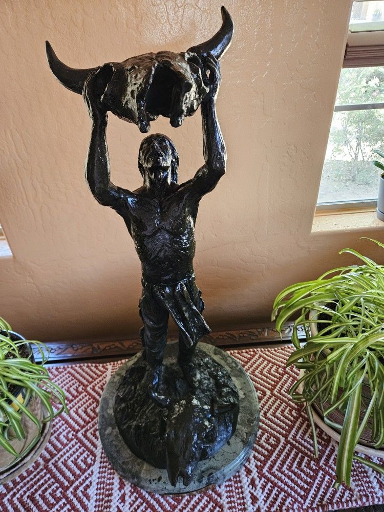 CALLING THE BUFFALO By FREDERIC REMINGTON