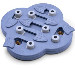 Outward Hound by Nina Ottosson Dog Hide N' Slide Treat Puzzle Enrichment Toy, Level 2 Intermediate, Purple, Composite 