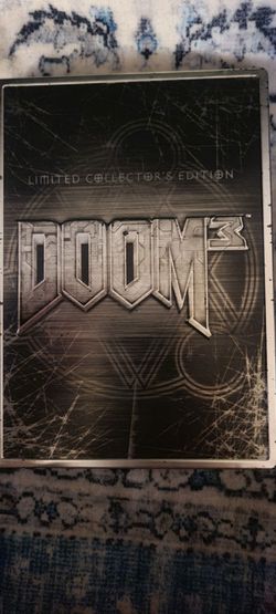 Doom 3 xbox steel book cib