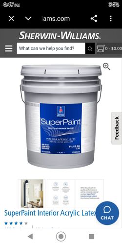5 gallon bucket of paint
