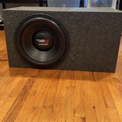 15” Subwoofer & Mono Amplifier