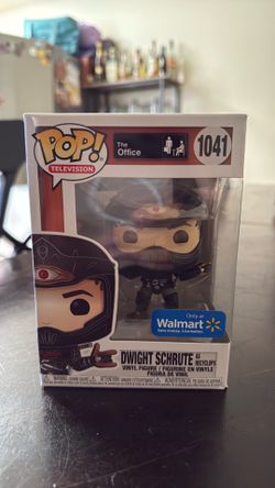 Dwight Schrute as recyclers Walmart exclusive