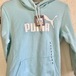 New Light Teal Puma Sweatshirt 