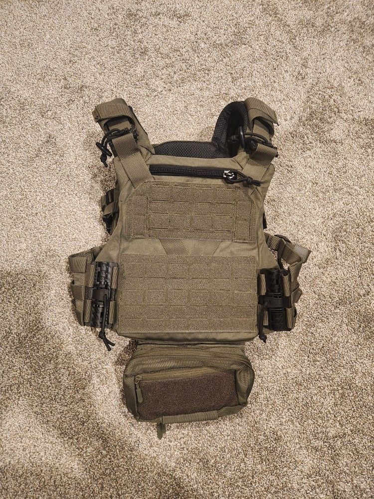 QD Plate Carrier With Backpack Attachment