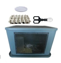 Cricket Breeding and Keeping Kit Large Cricket Keeper Box Enclosure w/ Mesh Panels Door