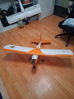 Vintige golberg 56 gas airplane