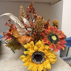 Cute Handmade Faux Fall Arrangement.  Please check out my other listings for sale