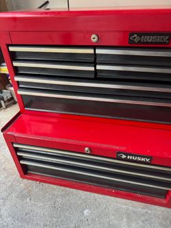 Husky Red Metal Tool Chest Cabinet