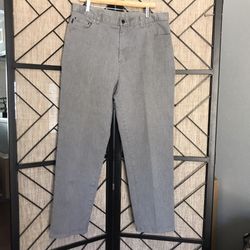 RALPH LAUREN STRAIGHT LEG GRAY JEANS FOR WOMEN SIZE 16