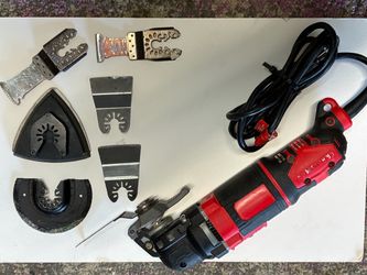 Craftsman oscillating tool, with attachments, bag, and cord