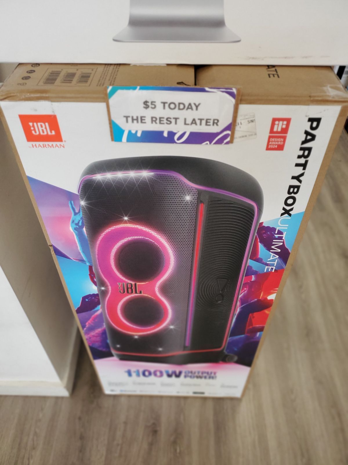 🎧 Ultimate Party Starter – JBL PartyBox Ultimate (Brand New) Wireless Party Speaker Now $1,599 or Just $1 Down! Save $300 with 1-Year Warranty