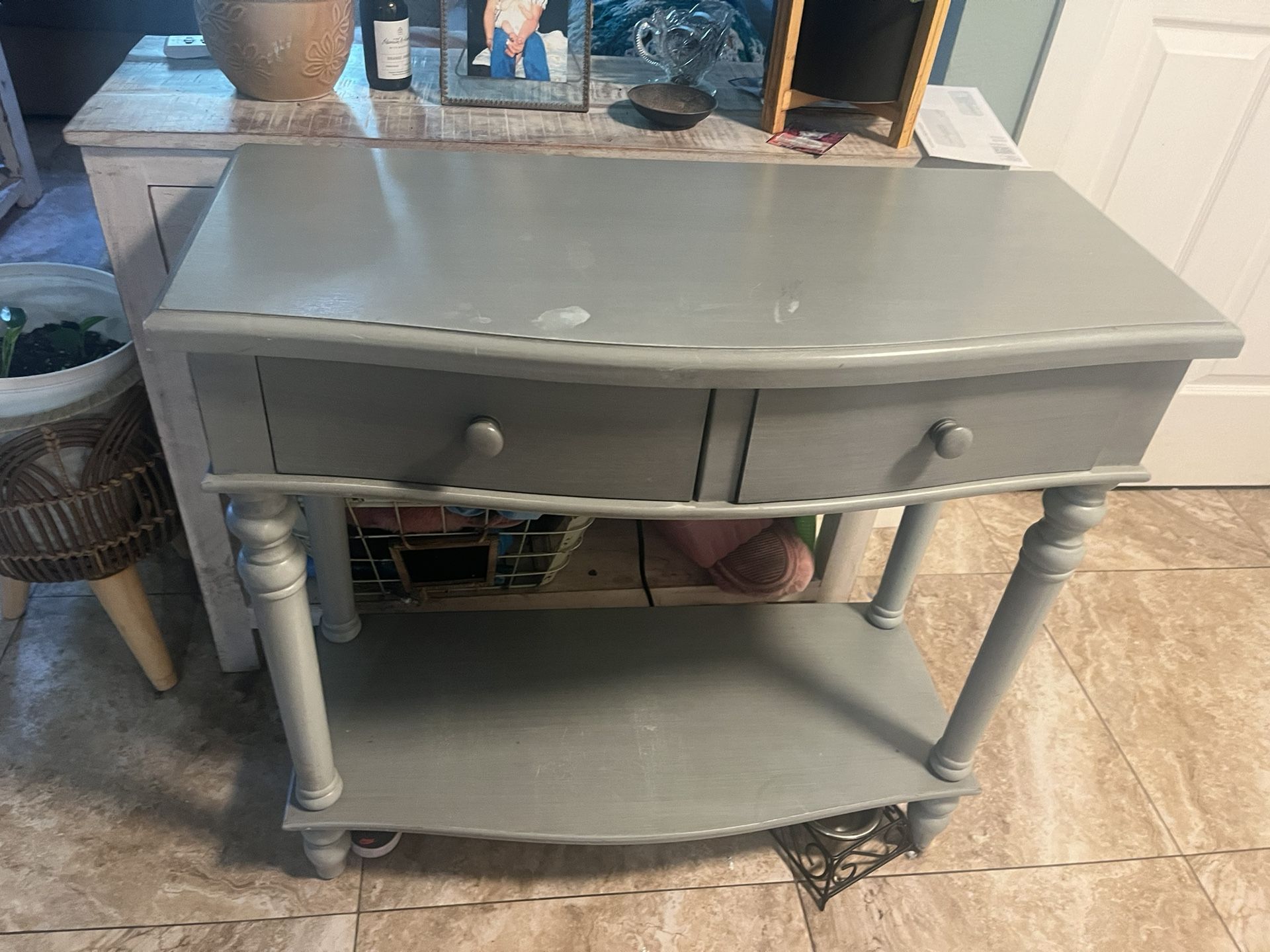 entryway table, console table,