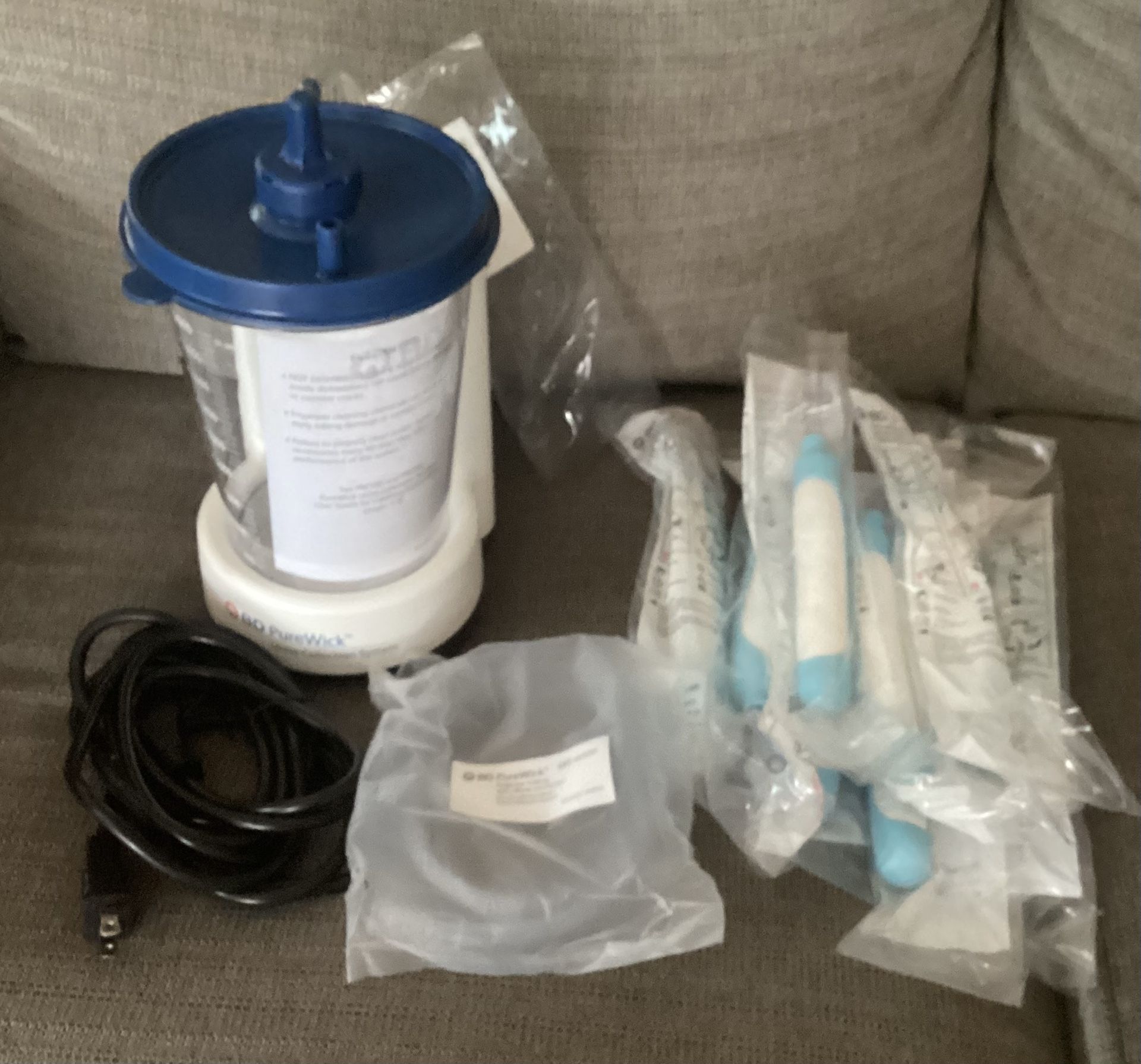 Purewick Urine Collection System With Battery Backup 