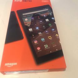 Fire Hd 10  64 Gb Brand New In The Box , Comes With New Protective  Case.
