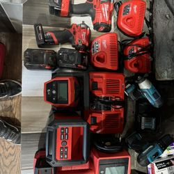 Milwaukee And Makita  Power Tools