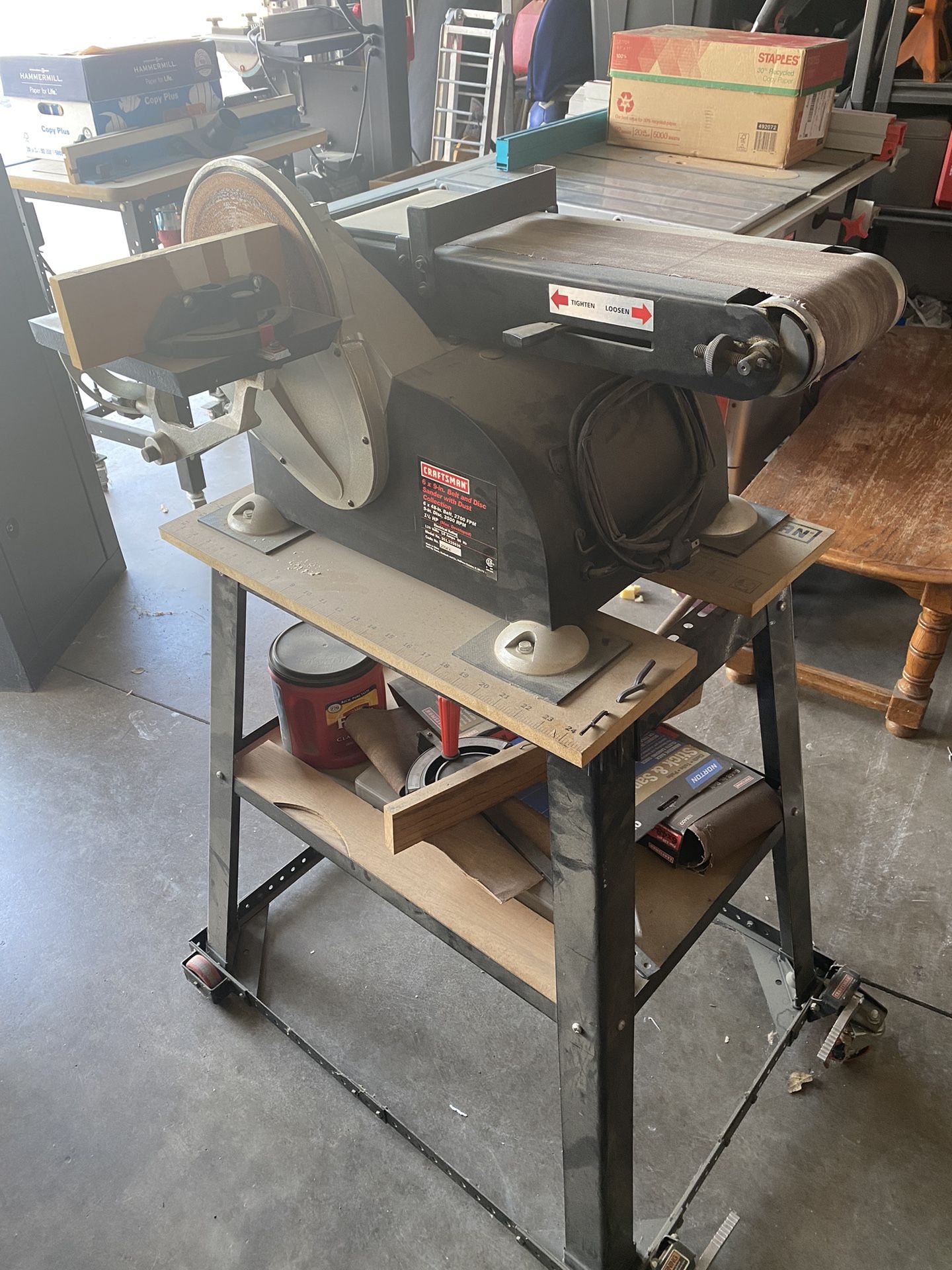 Craftsman 6x9 Belt And Disc Sander