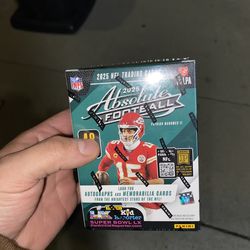 Absolute football card blaster box kaboom chase new sports