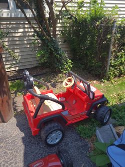 Jeep wrangler cart