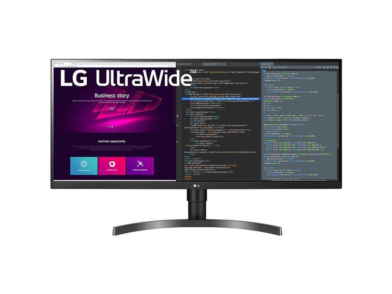 LG 34WN750-B Monitor 34" 21:9 WQHD (3440 x 1440) IPS Display