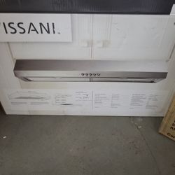Vissani 30inch Stainless Steel Range Hood With 2 Lights
