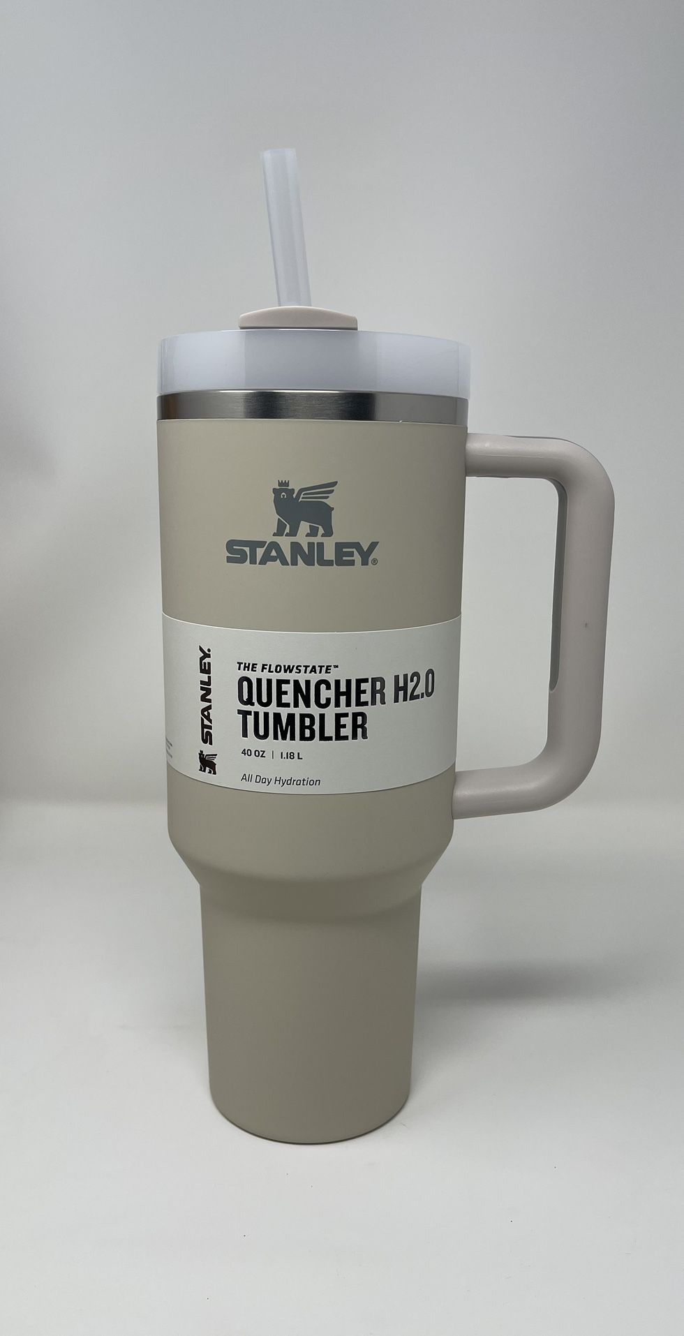 Stanley, Kitchen, The Quencher H2 Flowstate Tumbler Soft Matte 40 Oz Dune