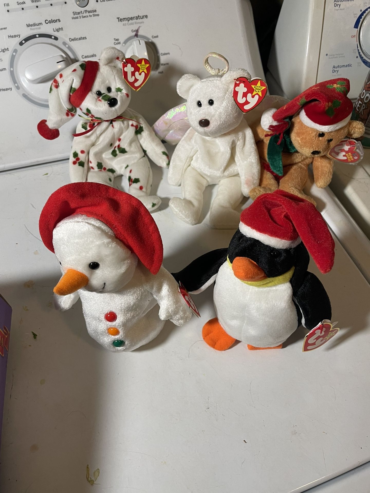 Vintage Holiday Beanie Babies