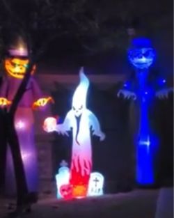 Halloween outside decor