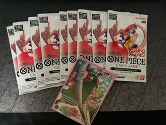 One Piece Card Game Round one Promotion Packs