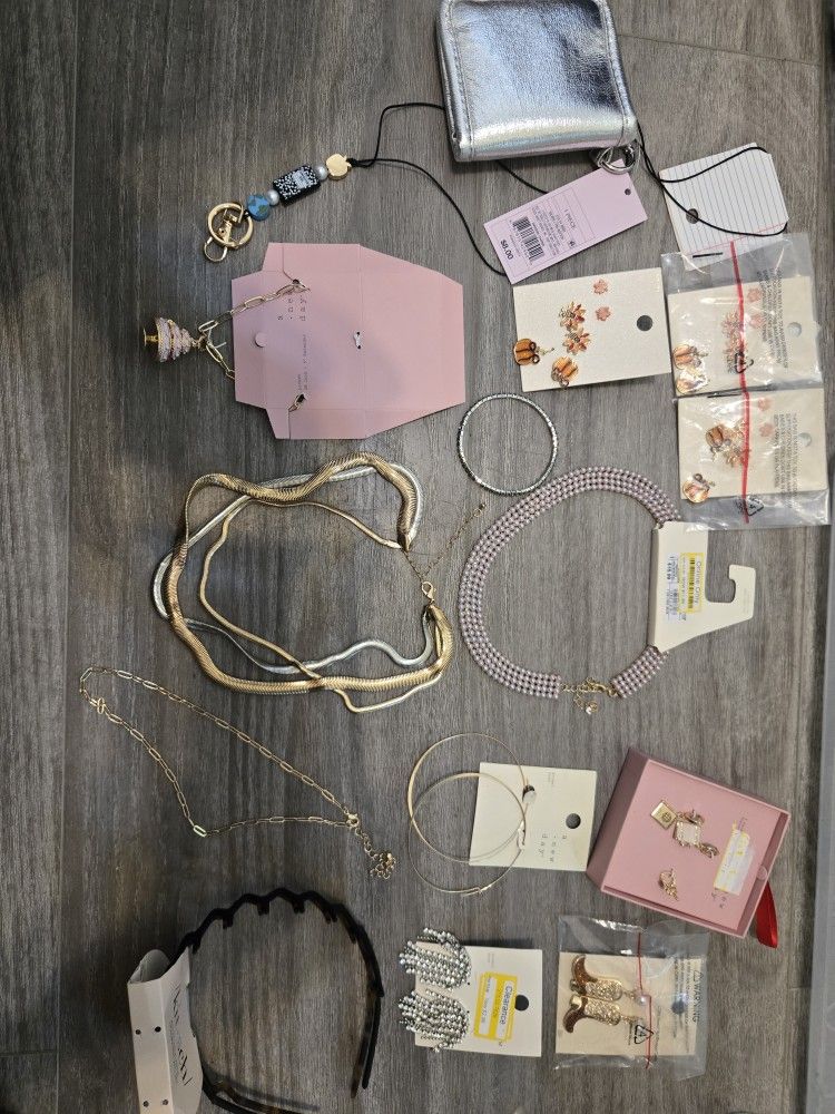 $15 Jewelry & Accessories Bundle – Necklaces, Earrings, Wallet & More!