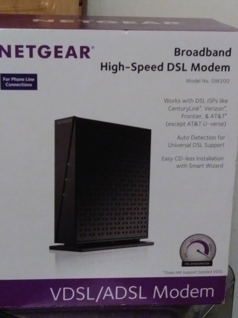 Broadband High- Speed DSL Modem