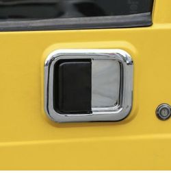 Jeep Wrangler TJ Chrome Door Inserts Handles