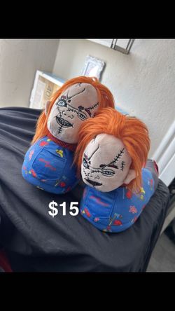 Horror theme chucky slippers