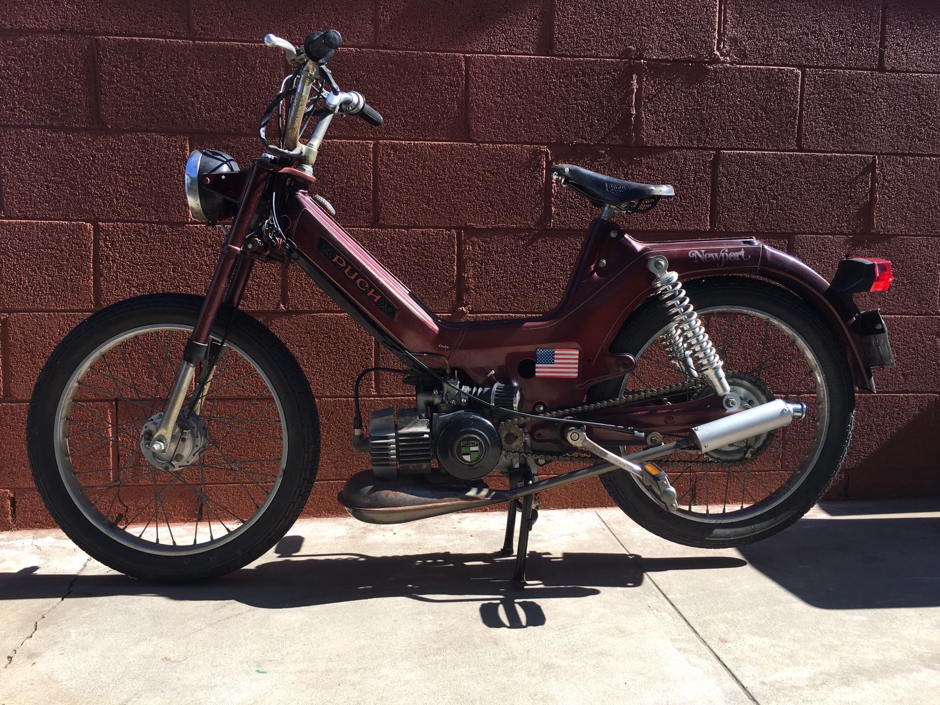 1977 puch maxi newport 70cc moped treats kit 2 stroke