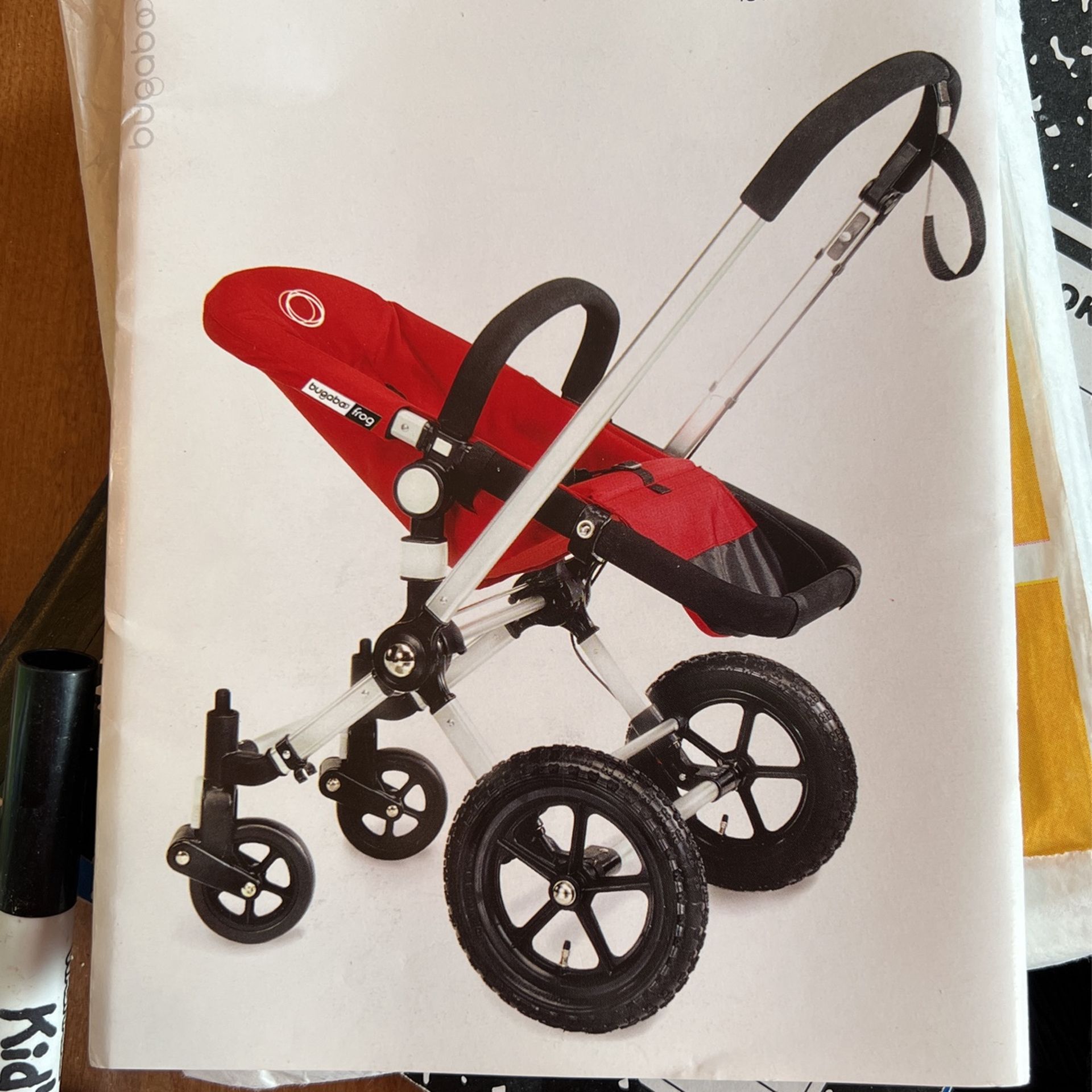 Bugaboo Frog Stroller And Accessories Navy Blue