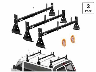 GNDAOLULU Van Roof Ladder Rack 3-Pack