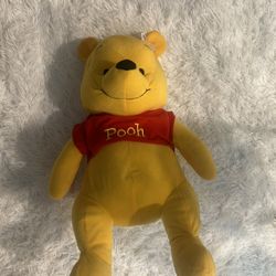 Winnie The Pooh Plush 20” Soft Cuddly Kids Toddlers Stuffed Disney Pooh Bear B10