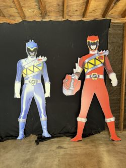 Power Rangers Cutouts 6.5 And 7 Ft Event Backdrops for Sale – Baby Shower Birthday