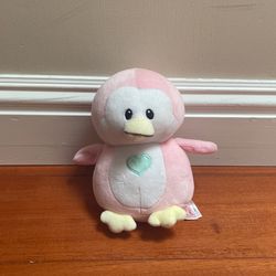 Pink Penguin Plushie