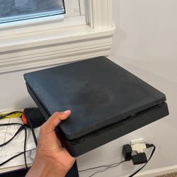PS4 With Stack Of Games 