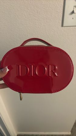 Dior makeup bag