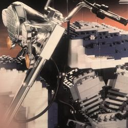 Harley  Davidson  Road King Mega Blocks