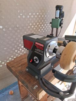 Craftsman variable speed wood lathe 38'' spindle  15'' in board bowl turning 20'' outboard bowl turning