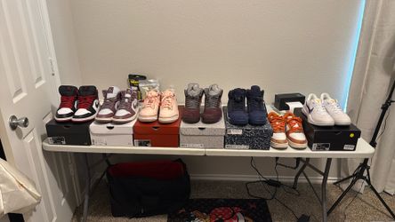 LOT Of Ligthly Worn J’s, Bape, and Kobe’s size 8M-9M