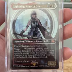 Lightning Borderless Foil