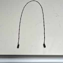 Barely Used Small Beaded Eye Glass Holder strap 