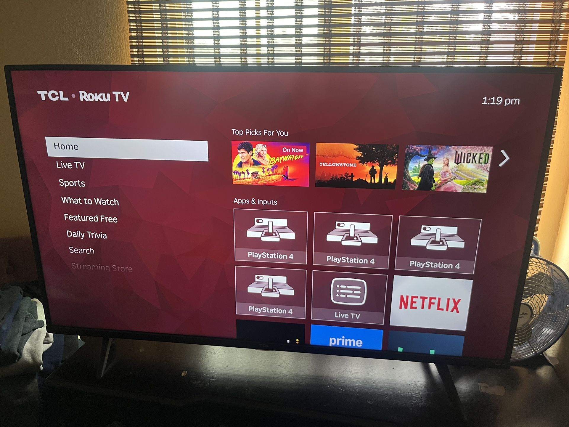 TCL Roku 50 Inch tv
