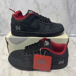 Brand New Nike SB Dunk Low Supreme 94 Black