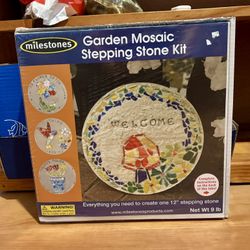 Mosaic Garden Stepping Stone Kit