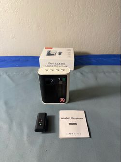 Wireless Microphone System with Portable Speaker