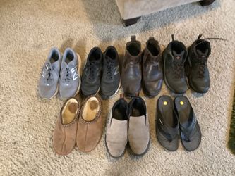 Mixed Men's Shoe Lot – 7 Pairs size 11 &11.5